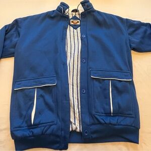 Vintage 90s Rock Creek Blue and White Jacket